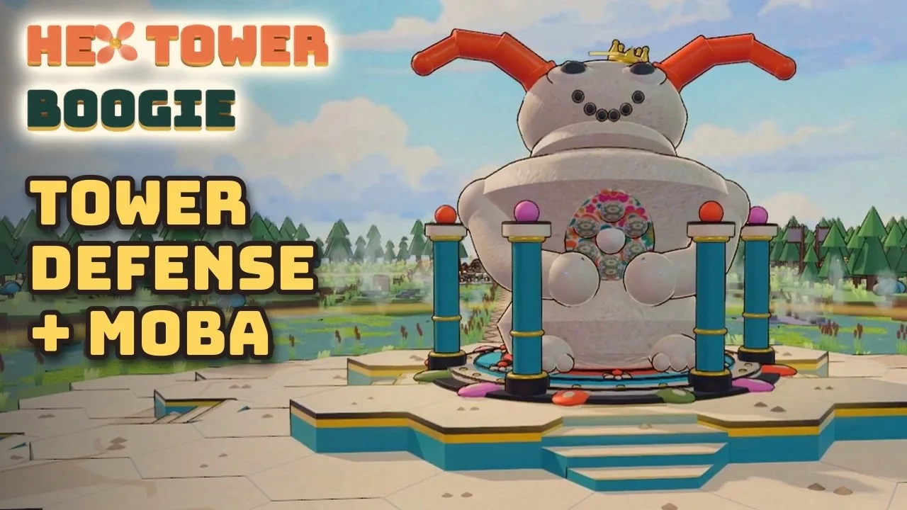Hex Tower Boogie: tower defense plus MOBA